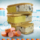 Illustration for article titled Oscar Mayer gives the people what they need: a mustard-and-hot dog ice cream sandwich